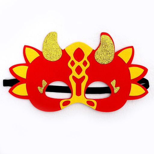 Карнавальный набор «Золотой дракон», плащ и маска