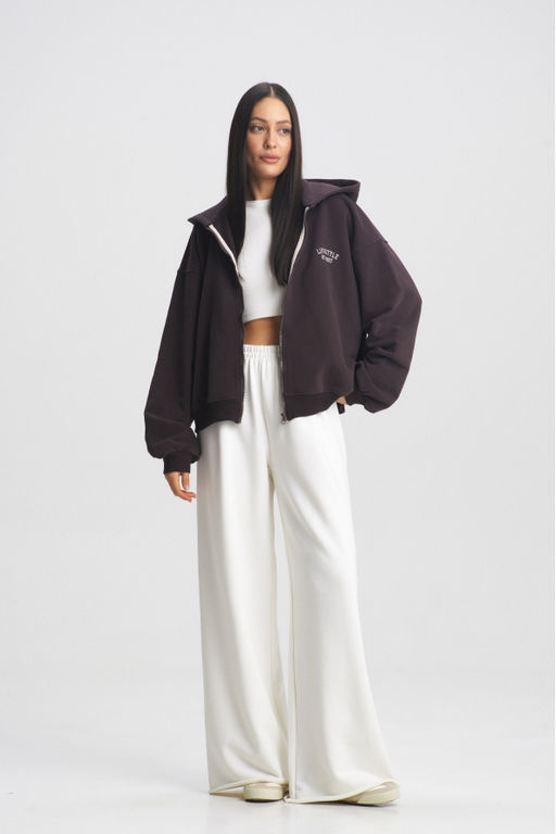 Худи ZIP Brown - Erist store фото 8