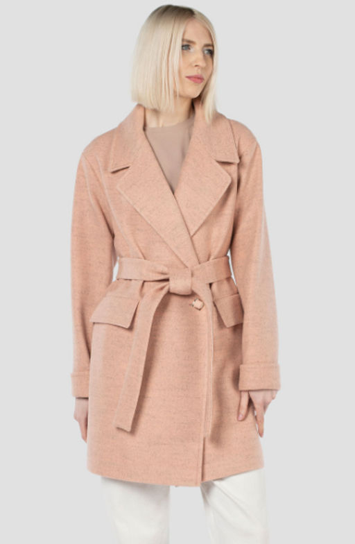 Пальто женское демисезонное (пояс)