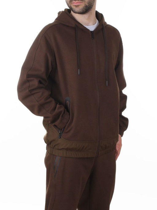 AAL-710 KHAKI Костюм спортивный мужской (85% хлопок, 15% полиэстер)