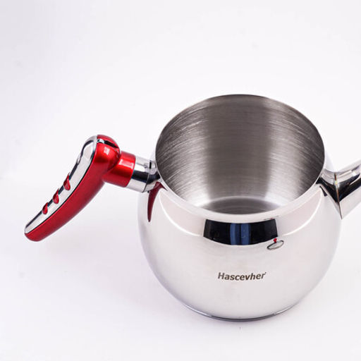800-300 Чайник металлический 1,5 л Hascevher Apple нерж/ст/пласт/стекло (х6) - Mayer&boch фото 6
