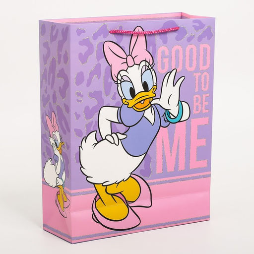 Пакет подарочный, 31 х 40 х 11,5 см Daisy duck, Минни Маус - Disney фото 2