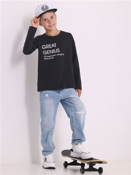 лонгслив 1ПДЛД4335001 - Апрель фото 3