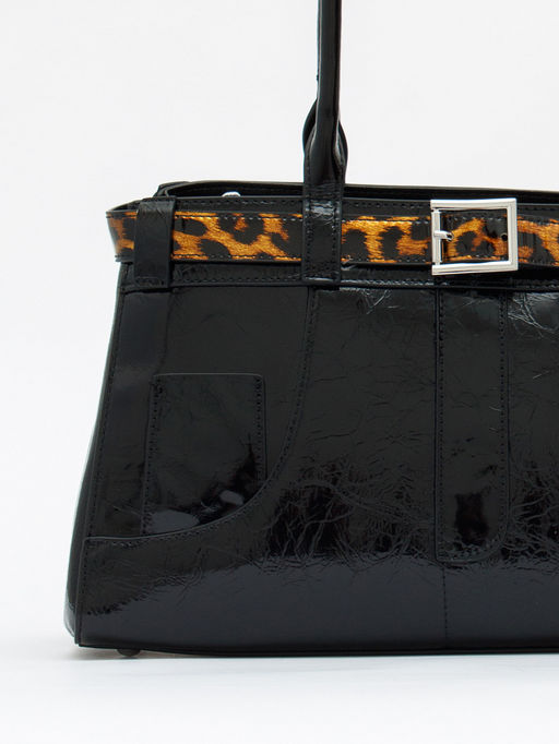 Сумка 2340Y black Polina&Eiterou