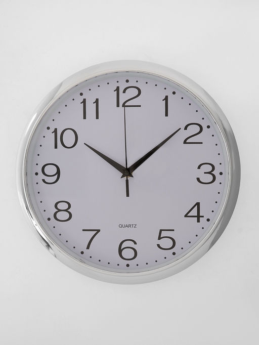 Часы настенные интерьерные «Классика», бесшумные, плавный ход, d=30 см