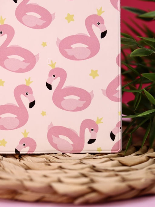 ОБЛОЖКА ДЛЯ ПАСПОРТА Flamingo Queen, плотность 600 мкм