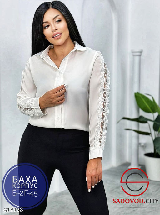 Блузка женская на пуговицах