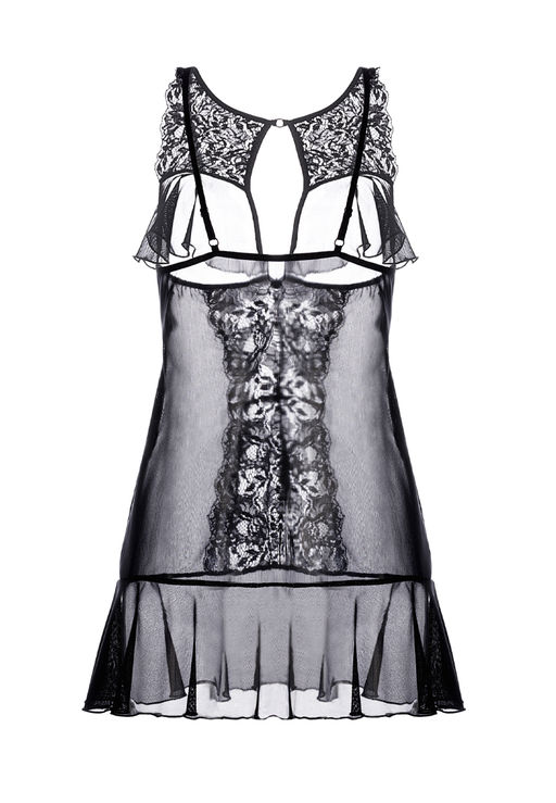 Эротическая комбинация Erolanta Margarita, черный (42-44)  фото 10