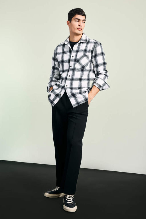 Рубашка Lumberjack с длинным рукавом в клетку обычного кроя - Defacto фото 2