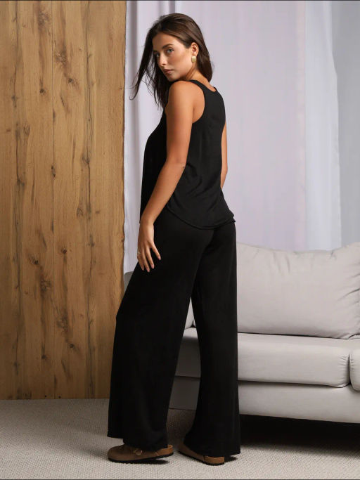 Костюм женский Флам с вискозой Черный - Modamica фото 2