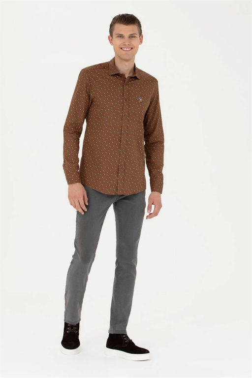 Мужские серые джинсовые брюки - U.s. polo assn фото 10