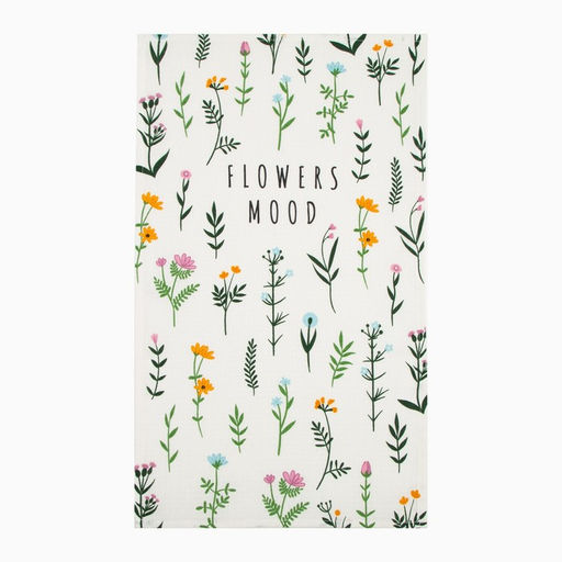 Набор кухонных полотенец Доляна Hello spring 35х60 см -4 шт, 100% хлопок, вафля 160 г/м2  фото 4