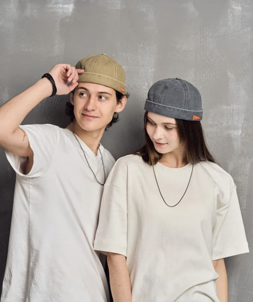 K13570 Кепка докер ГРАФИТ