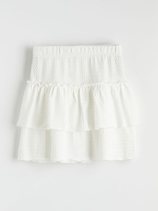 Beli Lastikli Katkat K?z ?ocuk Etek