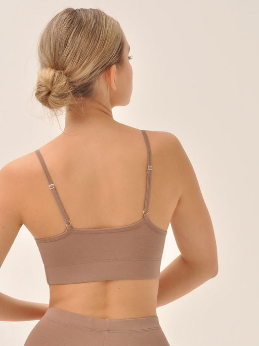 Базовый топ на тонких регулируемых бретелях - My фото 49