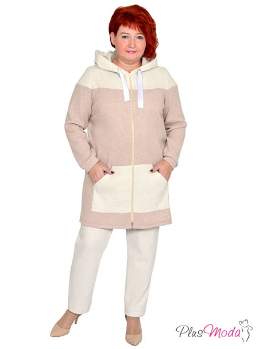 Толстовка Модель №1426 размеры 44-84 - Plusmoda фото 19