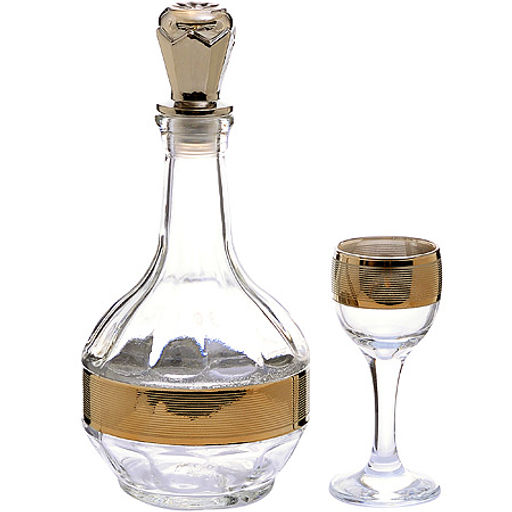 MS134+500-88 Набор 7пр графин 0.5л/рю-60мл (х4)