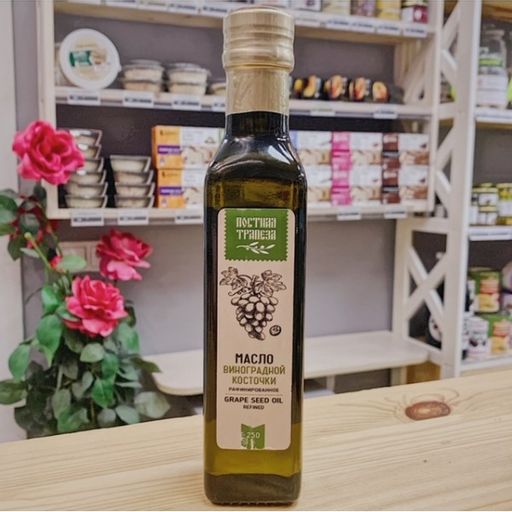 Масло виноградной косточки, Россия, ст.бут., 250мл