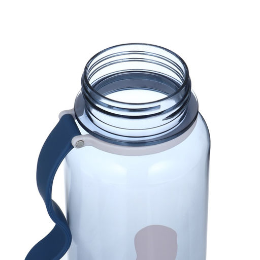 Бутылка для воды, 600 мл, 20×7 см, с ситом, синяя