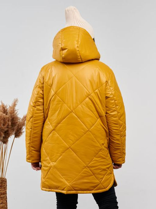 Полупальто Руди горчичный - Yollochka фото 9