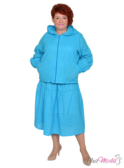 Юбка Модель №1639 размеры 44-84 - Plusmoda фото 6