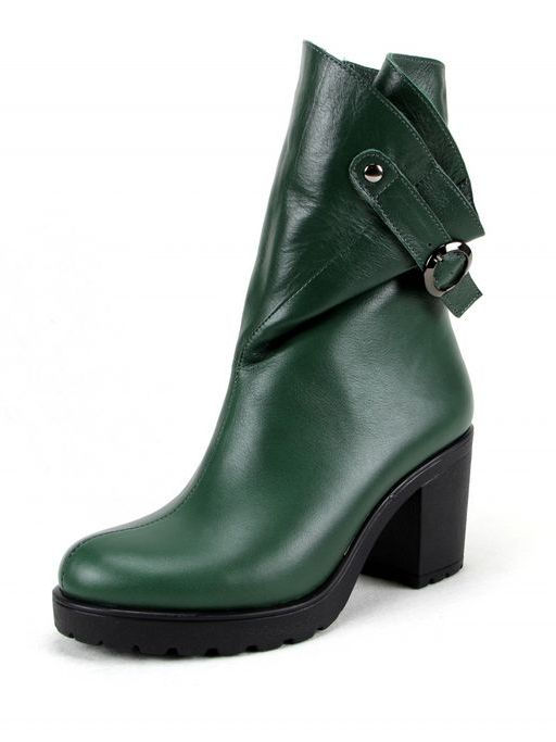 Полусапоги EDART 642.620.green/шерсть