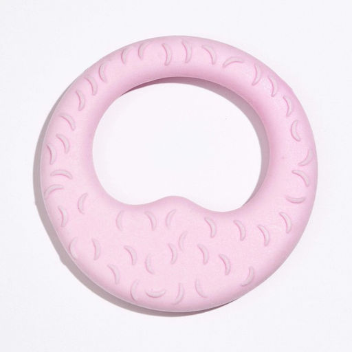 Игрушка плавающая для собак Звено Пижон Premium, вспененный TPR, 8 см, розовая  фото 2