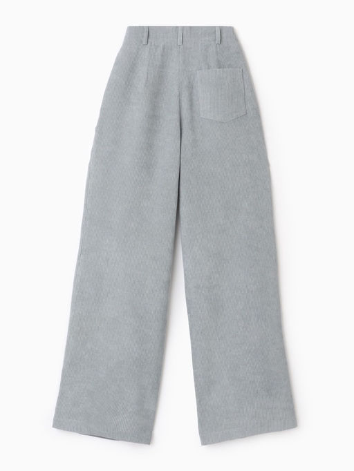 Брюки вельветовые женские MIST Velvet, размер 46-48, серые