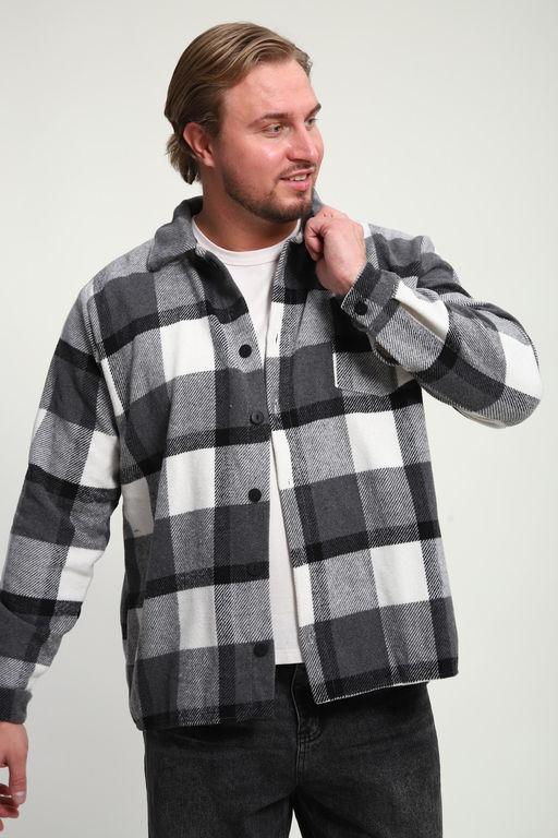 Рубашка мужская в клетку РМК-01