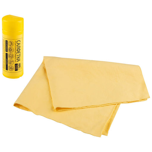 Салфетки из синтетической замши в тубе 43*32 см , арт. 104777 - Полимербыт фото 2