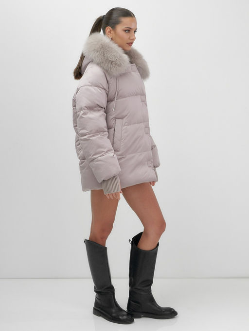 Куртка зимняя с мехом Бренд: Visdeer  фото 4