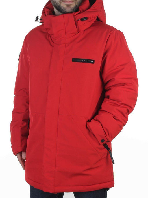 6520 RED Куртка зимняя мужская (200 гр. холлофайбер)
