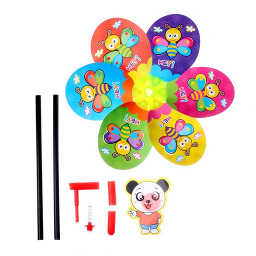 Цена за 2 шт. Ветерок «Пчёлки», с бабочкой