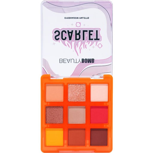 Beauty Bomb Палетка теней / Eyeshadow palette Scarlet/ тон 01  фото 3