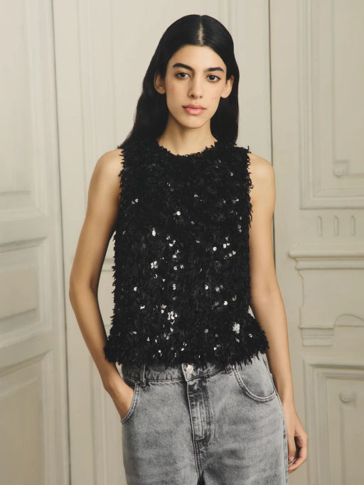 Топ из перьев / Zarina