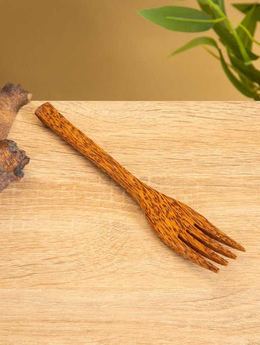 Вилка, 19 см, кокос