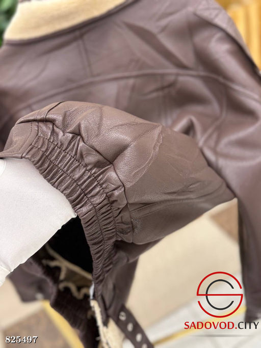 Дубленка женская на молнии