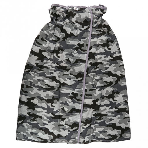 Парео для бани и сауны "Граница" 148х85см, вафельное полотно, хлопок 100%, плотность 245г/м2, упаковка классическая 28х41см, "Домашняя мода" (Россия)