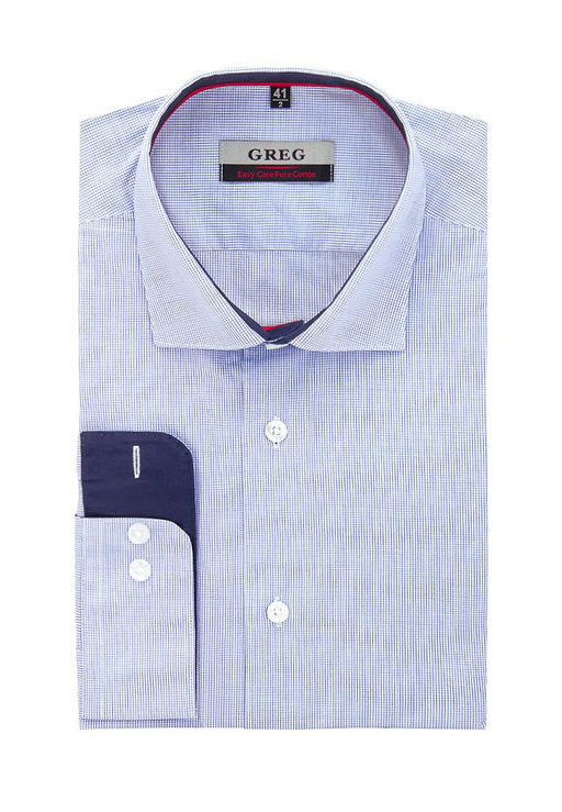 Сорочка мужская длинный рукав GREG 124/131/121/Z/1p  фото 5