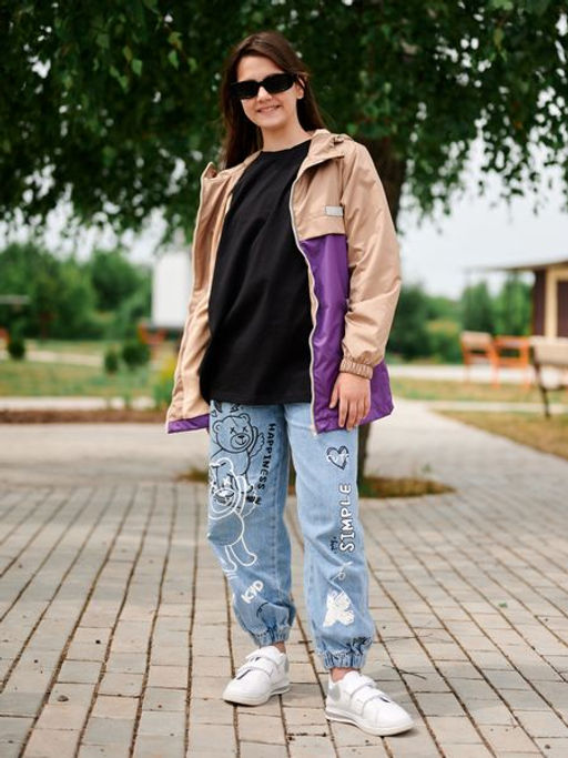 Ветровка-спорт на флисе для девочки - Yollochka фото 9