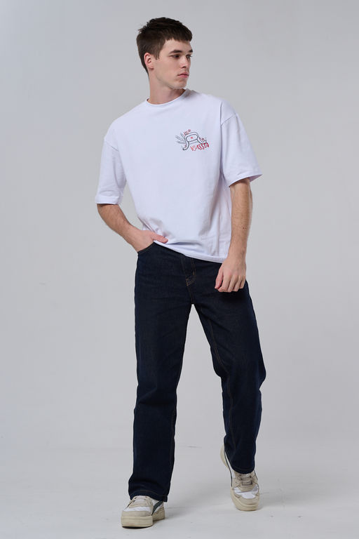 8579 футболка оверсайз мужская