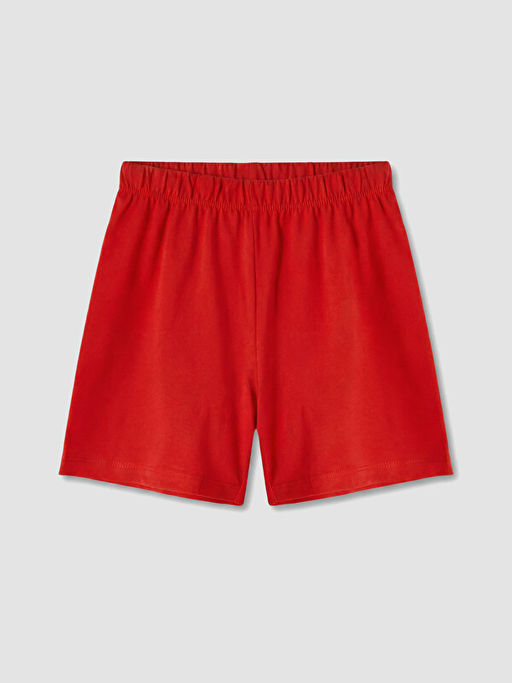 Beli Lastikli K?z ?ocuk Pijama ?ortu