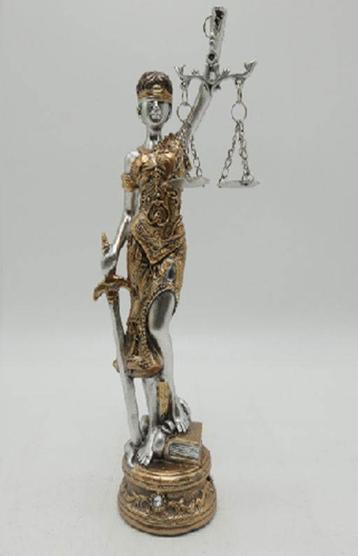 Статуэтка Фемида 24 см / QMH13336-3 /уп 24/