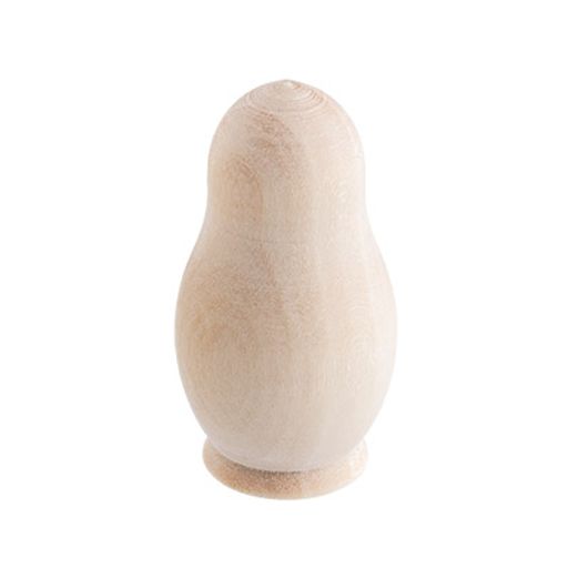 Заготовка для декорирования Mr. Carving DE-061 матрешка дерево d 3 см 5.7 см 3 шт