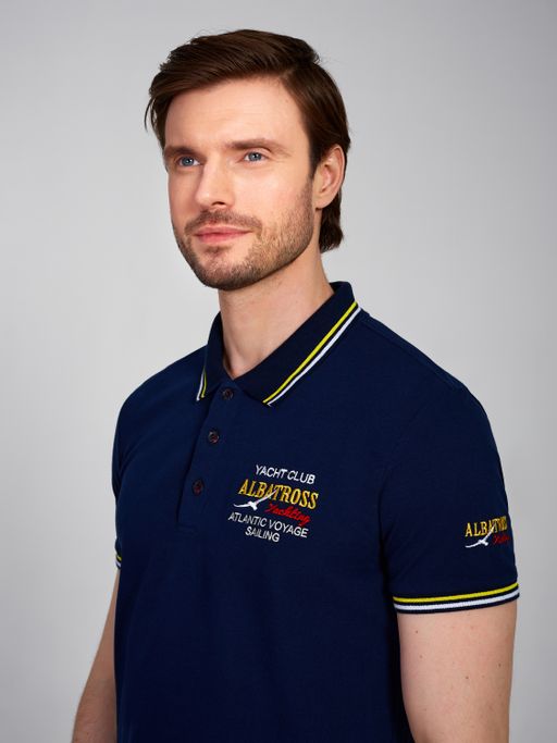 Поло мужское Yachting 65M-RR-1366 RED-N-ROCKS