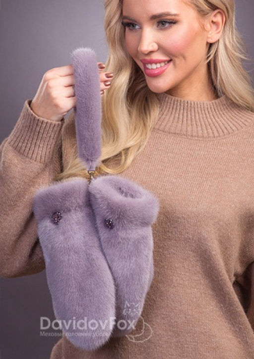 Варежки норка чертополох