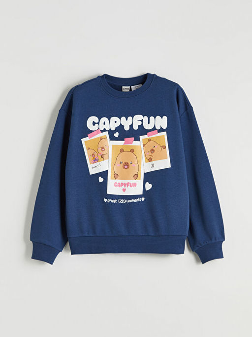 K?z ?ocuk Capyfun Bask?l? E?ofman Tak?m