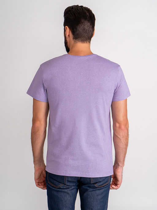 Футболка мужская короткий рукав GREG G146-RM-7001 (сирень м.)  фото 6