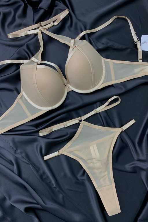 2361 БЕЖЕВЫЙ КОМПЛЕКТ БЕЛЬЯ - Wendy фото 2