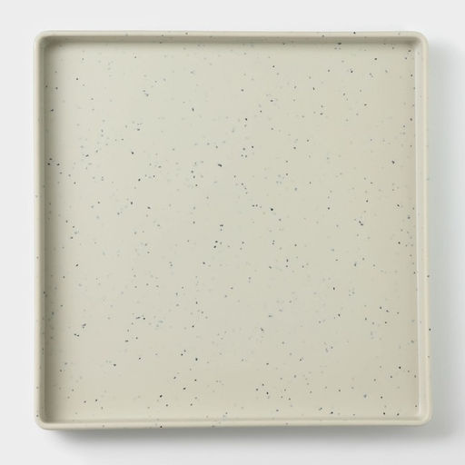Блюдо сервировочное «Мрамор», 24.5×2.5 см, серое